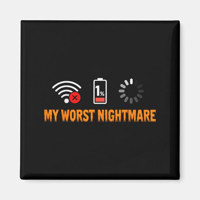 Imã My Worst Funny For Gamers  (Frente)