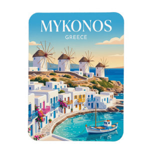 Ímã Mykonos Town Grécia