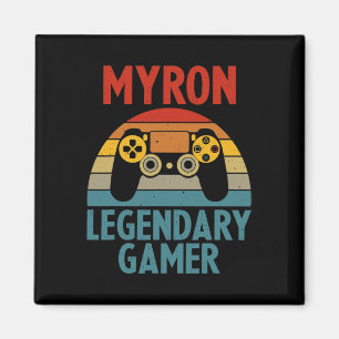 Imã Myron Presente Nome Personalizado Piada Geeks Jogo
