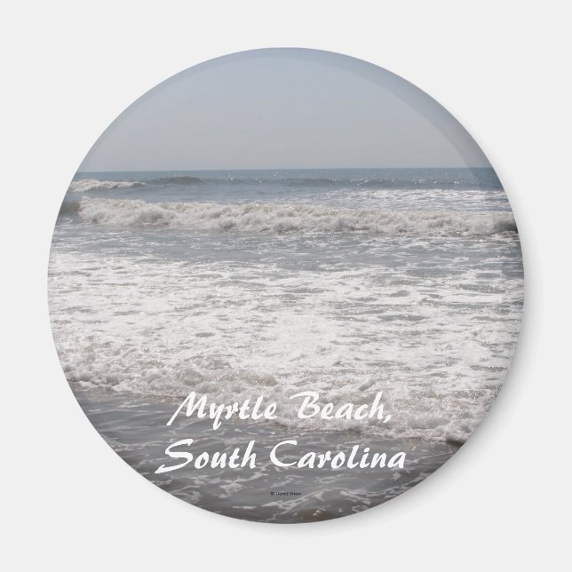 Imã Myrtle Beach, Carolina do Sul (Frente)