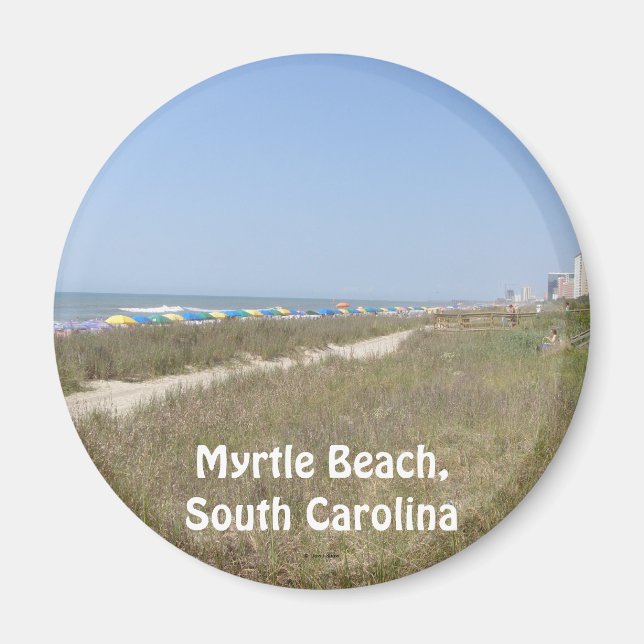 Imã Myrtle Beach, Carolina do Sul (Frente)