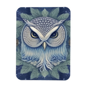 Ímã Mystical Fantasy Forest Owl