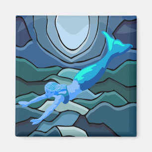 Imã Mystical Mermaid Magnet