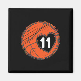Imã Nº 11 No Coração - Cuta Gr Do Jogador De Bysketbyl