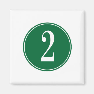 Imã Nº 2 Círculo Verde