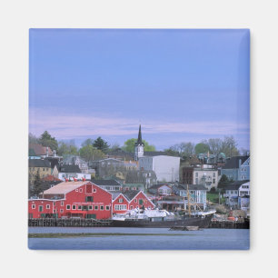 Imã N.A. Canadá, Nova Escócia. Uma vista de Lunenburg,