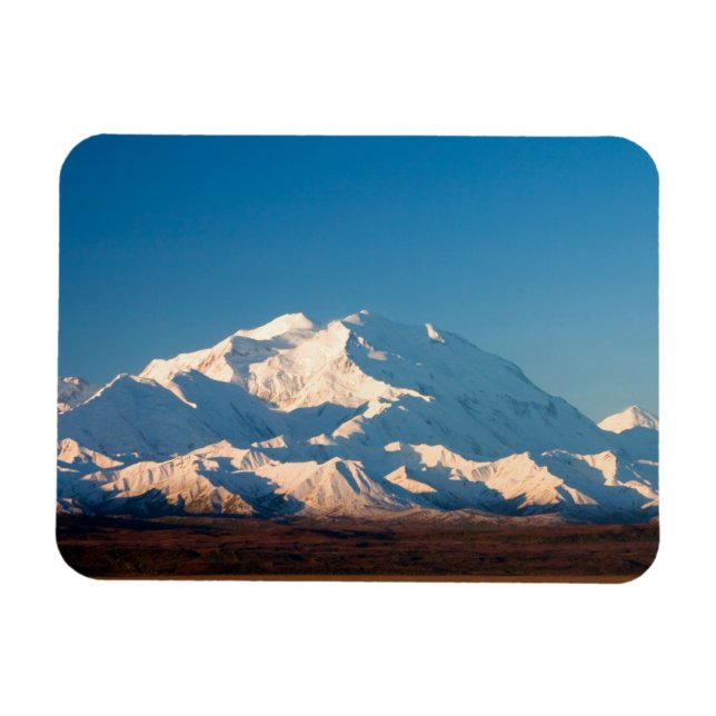 Ímã N.A., EUA, Alasca.  Monte McKinley no Denali (Horizontal)