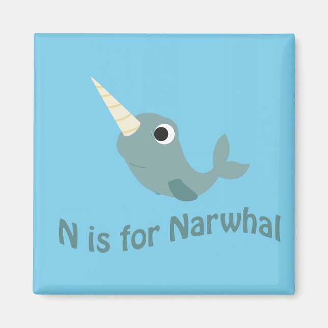 Imã N é para Narwhal (Frente)