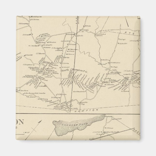 Imã N Hampton, Newton (Frente)