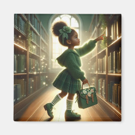 Imã Na Biblioteca - Green Magnet