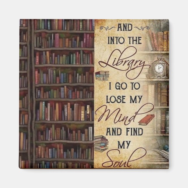 Imã Na Biblioteca Irei (Frente)