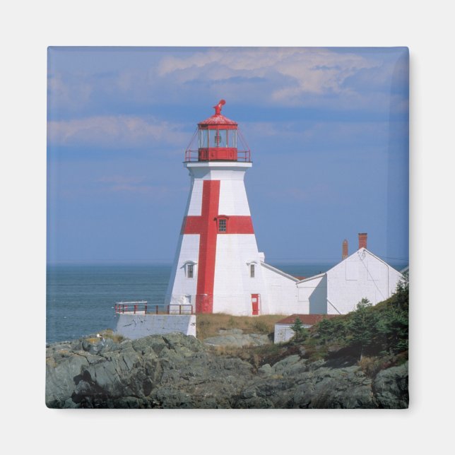 Imã NA, Canadá, Nova Brunswick, Ilha Campobello. (Frente)