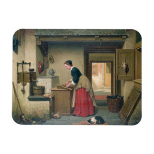 Ímã Na despensa, 1868 (óleo no painel)