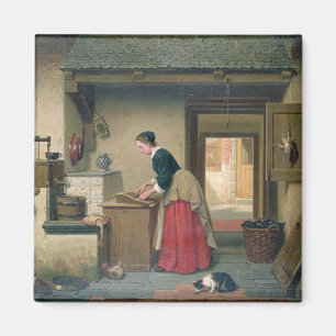Imã Na despensa, 1868 (óleo no painel)