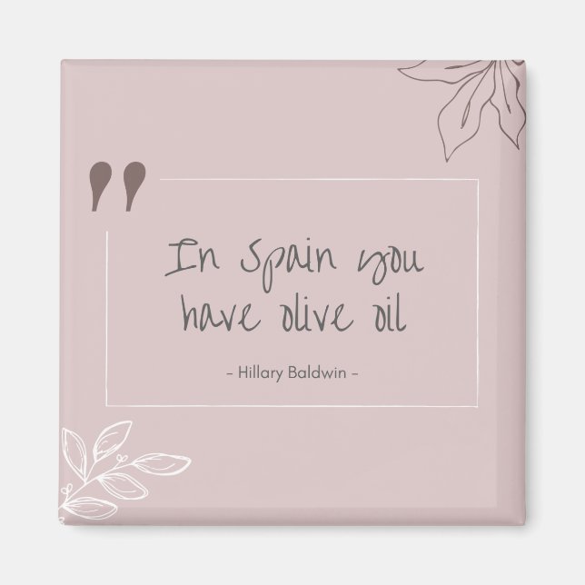 Imã Na Espanha, você tem ímã (Frente)