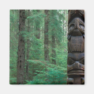 Imã NA, EUA, Alaska, Sitka, Sitka Totem Park, A
