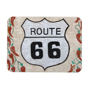 Ímã NA, EUA, Arizona, Holbrook sinal de rua Route 66