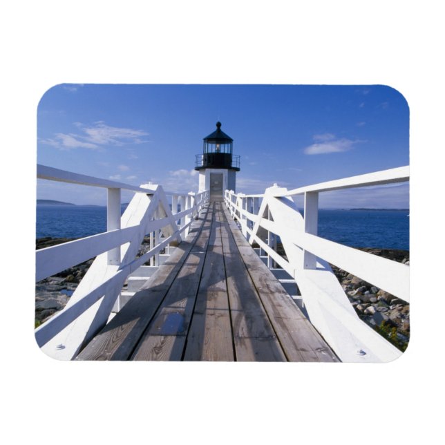 Ímã NA, EUA, Maine, Port Clyde. Marshall Point 2 (Horizontal)