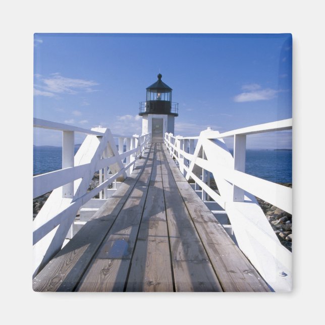 Imã NA, EUA, Maine, Port Clyde. Ponto Marshall 2 (Frente)