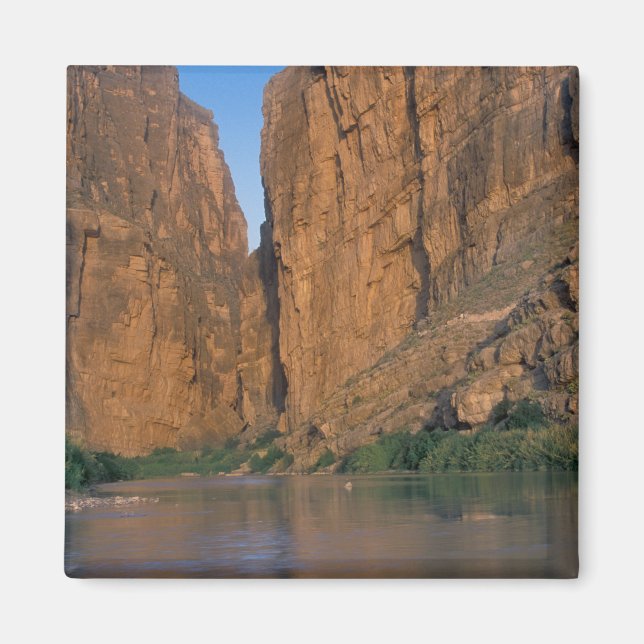 Imã NA, EUA, Texas, Parque Nacional Big Bend. Rio (Frente)