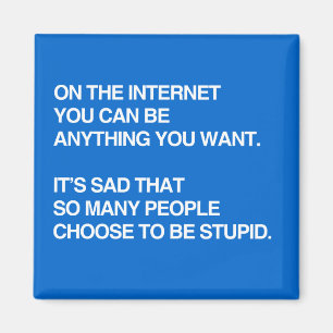 IMÃ NA INTERNET VOCÊ PODE SER QUALQUER COISA QUE QUISE