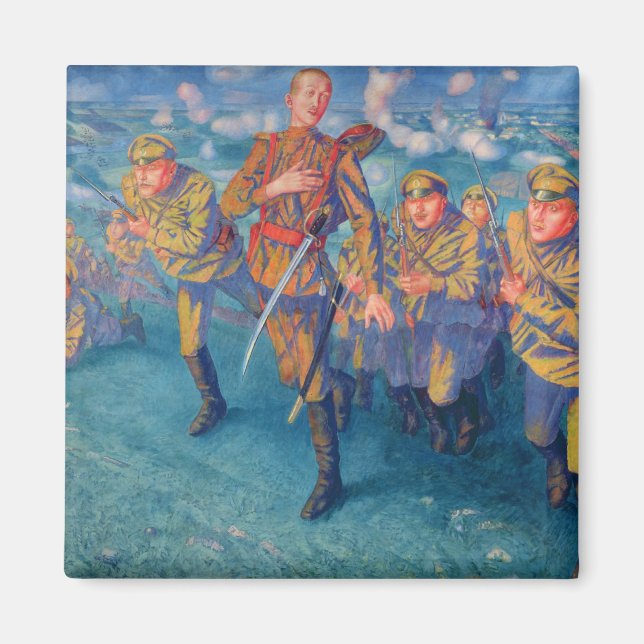 Imã Na linha de fogo, 1916 (Frente)