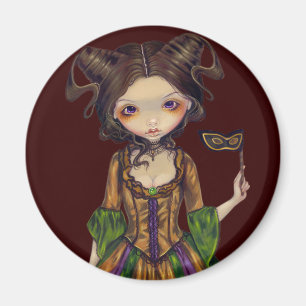 Imã "Na Mascarada Ball" Magnet