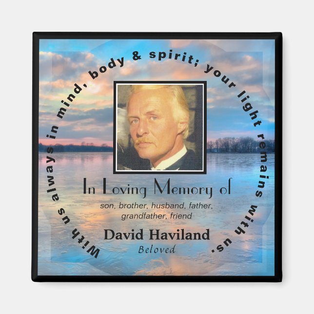 Imã Na memória de amor do Magnet HAMbyWG (Frente)