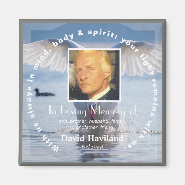 Imã Na memória de amor do Magnet HAMbyWG (Frente)