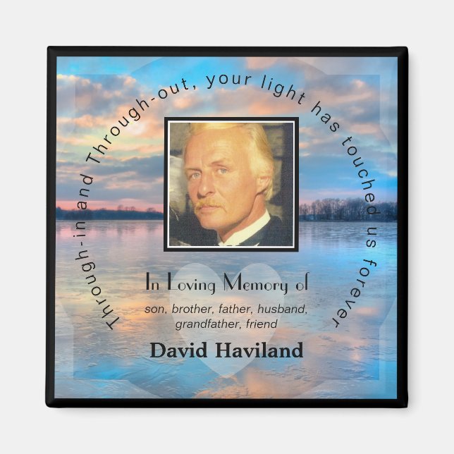 Imã Na memória de amor do Magnet HAMbyWG (Frente)