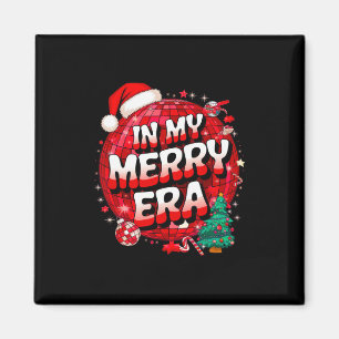 Imã Na Minha Alegre Era Família Feliz Natal Luzes Disc
