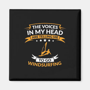 Imã Na Minha Cabeça Eu Quero Ir Para O Windsurfing