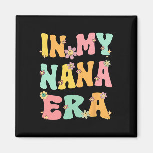 Imã Na Minha Época Nana Retro Groovy Nana Avó Mães D