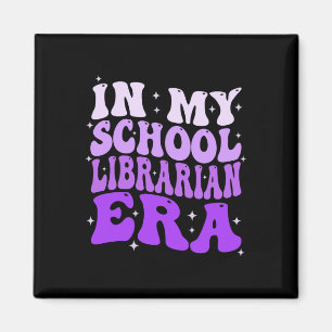 Imã Na Minha Era de Bibliotecária Escolar Groovy Ck Pa