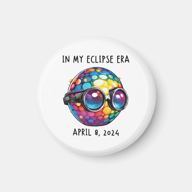 Imã Na Minha Era de Eclipse Solar de 2024 (Frente)