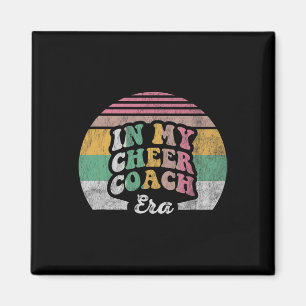 Imã Na Minha Era de Treinador de Cheer Vibração Vintag
