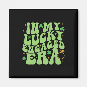 Imã Na Minha Era Sortuda de Noivado Groovy Shamrock St