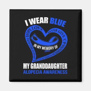 Imã Na minha memória da minha neta ALOPECIA AWARENES