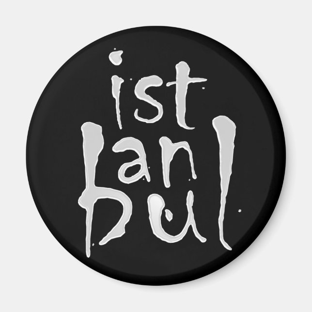 Imã Na moda Istambul Magnet (Frente)