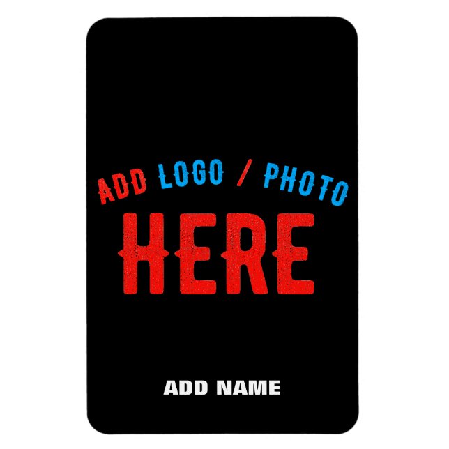 ÍMÃ NA MODA MODERNO PERSONALIZÁVEL NEGRO VERIFICADO CO (Vertical)
