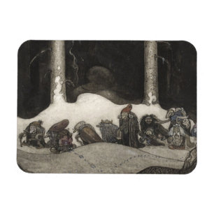 Ímã Na noite de Natal de 1913, por John Bauer