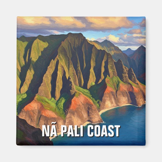 Imã Nā Pali Coast Kauai Hawaii Viagem (Frente)