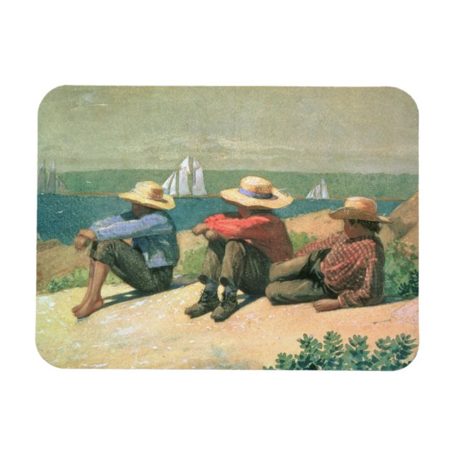 Ímã Na praia, 1875 (c/c) (Horizontal)