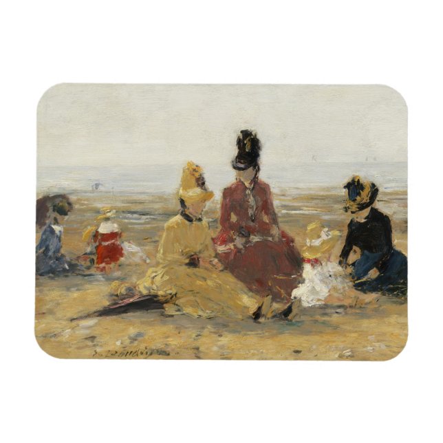 Ímã Na praia, Trouville | 1887 (Horizontal)