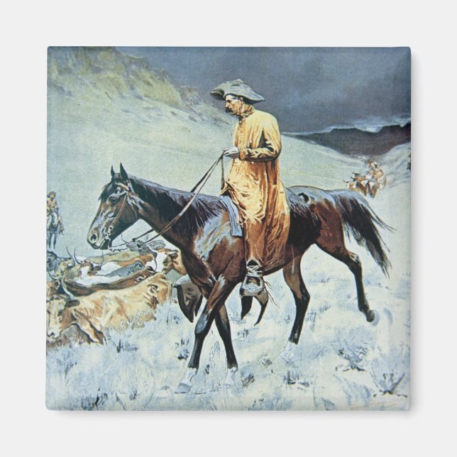 Imã Na trilha (óleo na canvas) (Frente)