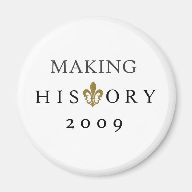 Imã NAÇÃO WHODAT 2009 HISTÓRIA DO fazer (Frente)