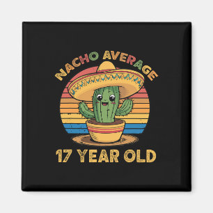Imã Nacho Adolescente Médio de 17 Anos Cinco De Mayo 1