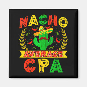 Imã Nacho Contador Médio Engraçado Cinco De Mayo Fies