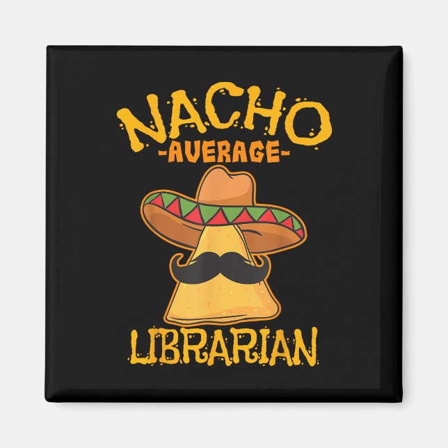 Imã Nacho Média Biblioteca Biblioteca Biblioteca Bibli (Frente)