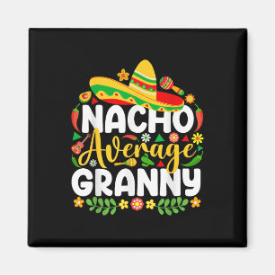 Imã Nacho Média da Avó Cinco De Mayo Família Mexicana